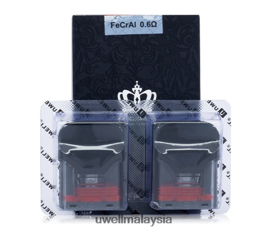 Harga UWELL - X6BB62265 UWELL CROWN pod (2 pek) 0.6ohm