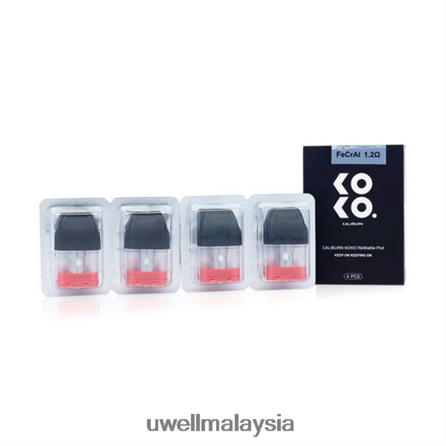 Harga UWELL - X6BB6295 UWELL CALIBURN KOKO pod (4 pek) 1.2ohm