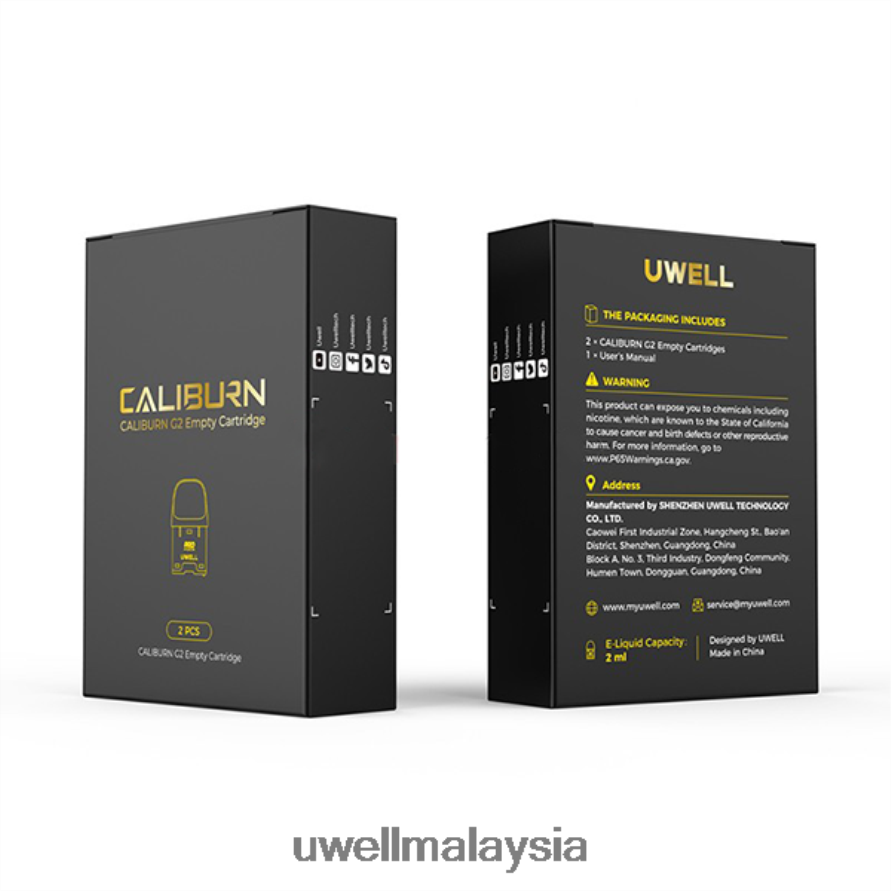 UWELL Disposable Pod - X6BB6217 UWELL CALIBURN G2 pod pengganti 2-pek