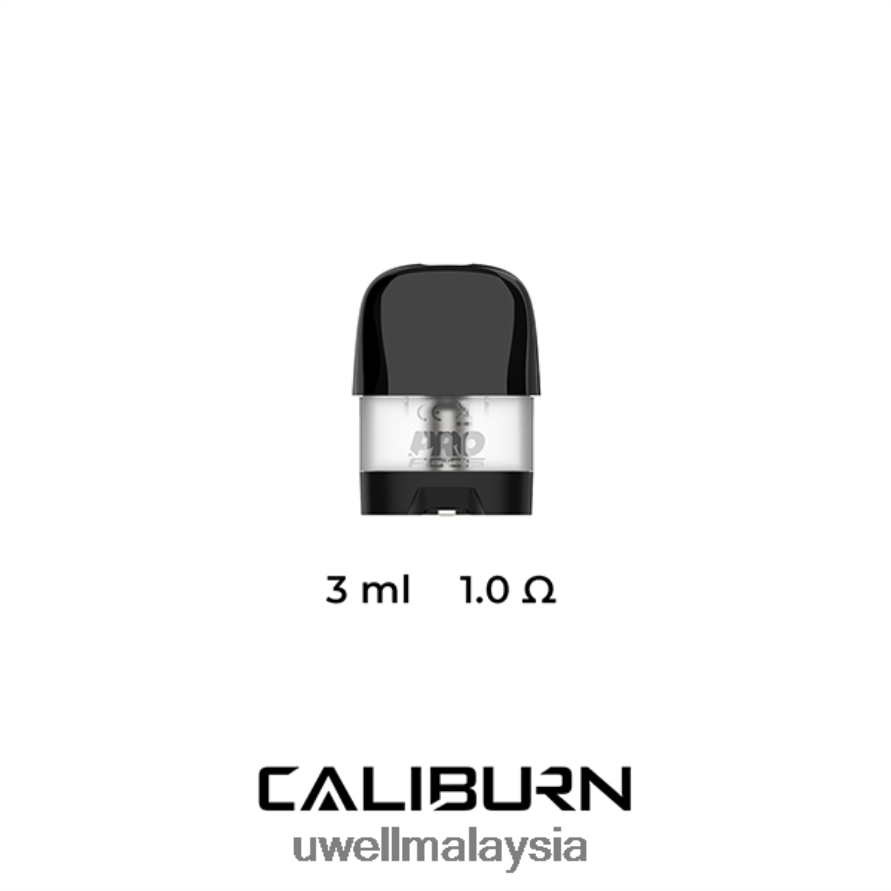 UWELL Disposable Pod - X6BB6247 UWELL CALIBURN X pod gantian | 2-pek 1.0ohm