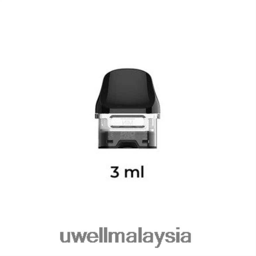 UWELL Online Shop - X6BB62160 UWELL CROWN D pod pengganti kartrij kosong (2 pek)