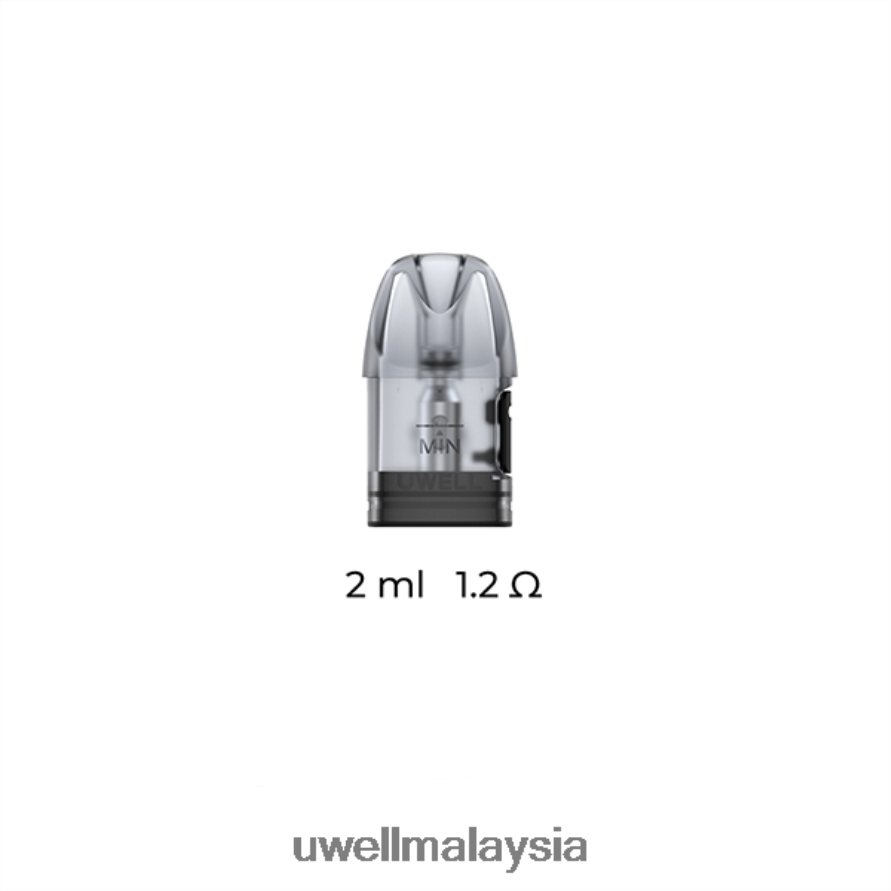 UWELL Products Malaysia - X6BB6232 UWELL CALIBURN A2S pod gantian | (4 pek) 1.2ohm