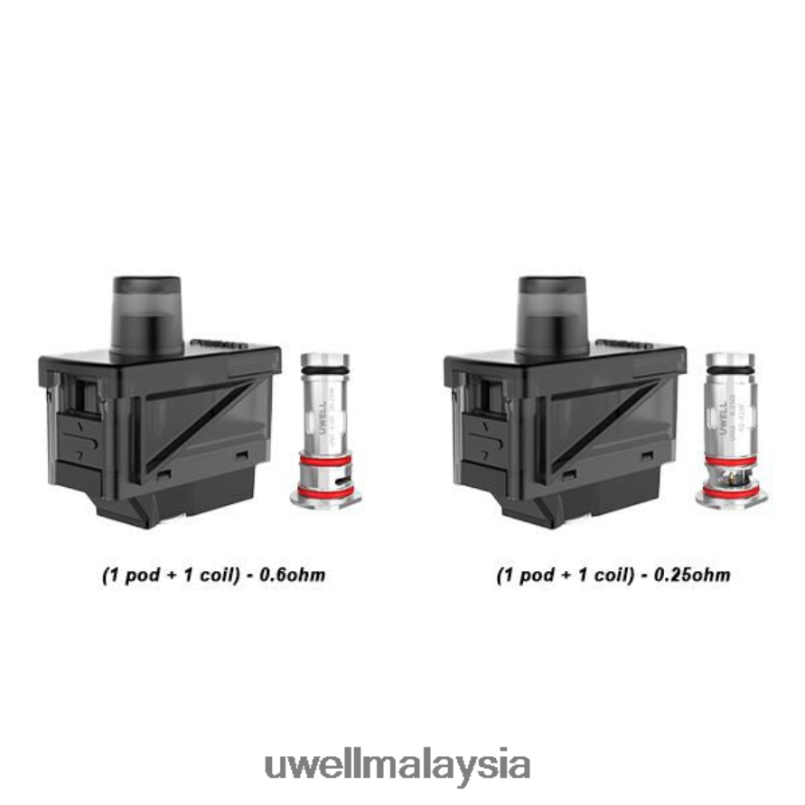 UWELL Store - X6BB62274 UWELL HAVOK V1 set pod gegelung 1 pod + 1 gegelung 0.25ohm