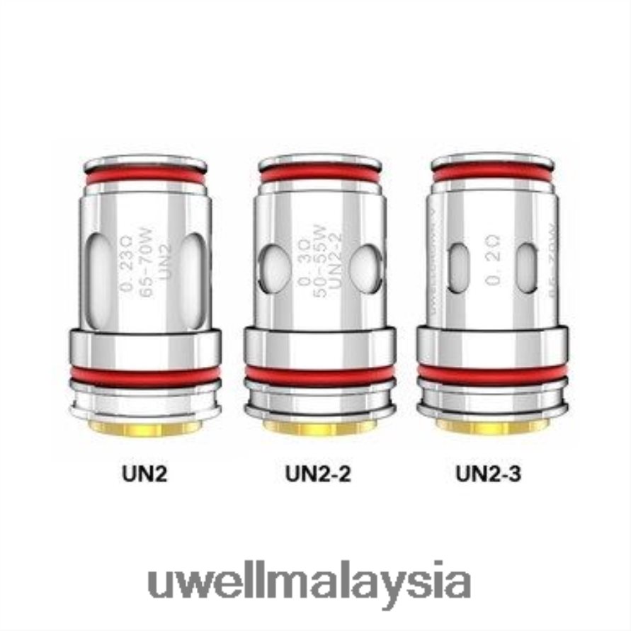UWELL Disposable Pod - X6BB6267 UWELL CROWN V gegelung | 4-pek un2 berjerat 0.23ohm