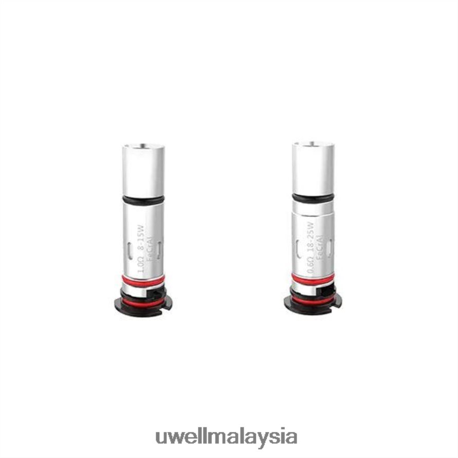 UWELL Kuala Lumpur - X6BB6233 UWELL VALYRIAN gegelung pengganti pod (4 pek) 1.0ohm mtl