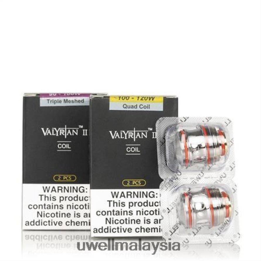 UWELL Online Shop - X6BB6230 UWELL VALYRIAN 2 gegelung gantian (2 pek) un2-3 triple mesh 0.16ohm