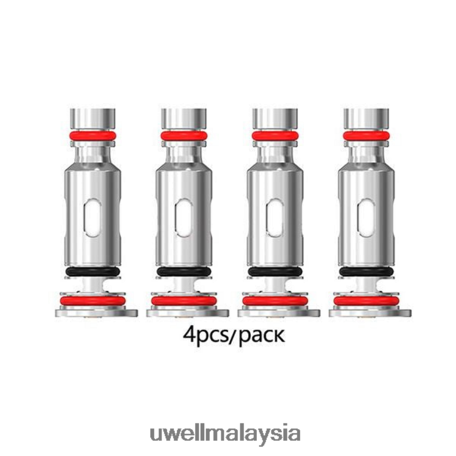 UWELL Products Malaysia - X6BB622 UWELL CALIBURN G2 gegelung | 4-pek un2 jejaring-h 1.2ohm