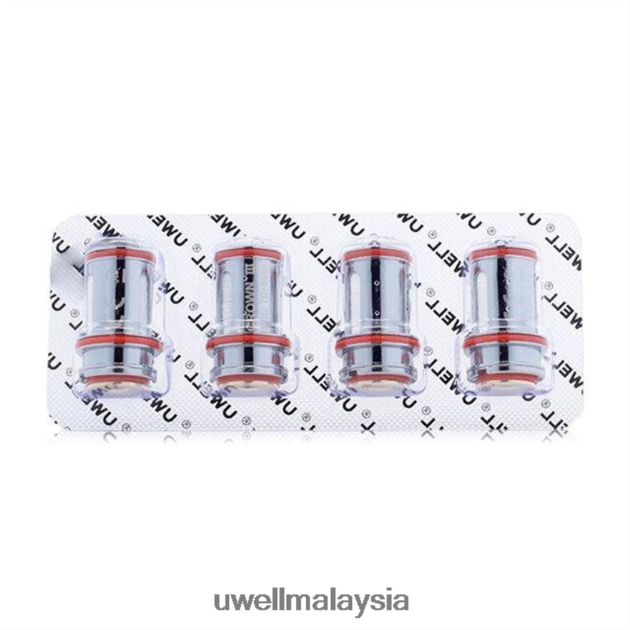 UWELL Products Malaysia - X6BB6292 UWELL CROWN 3 gegelung (4 pek) 0.4ohm