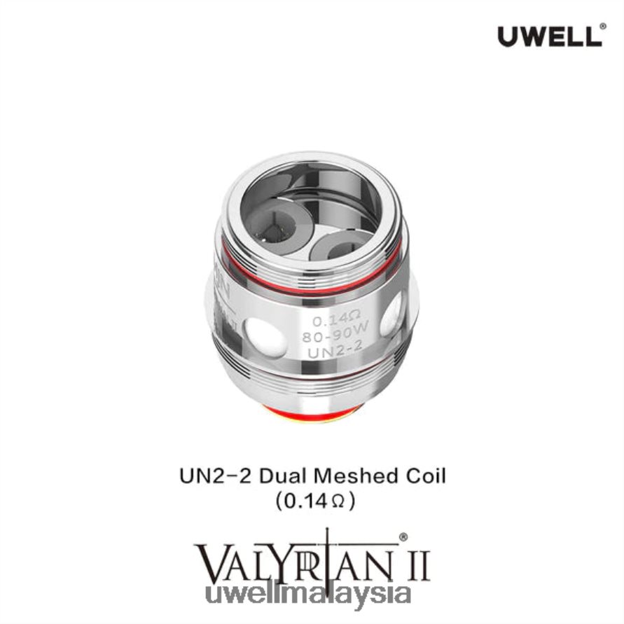 UWELL Vape For Sale - X6BB6229 UWELL VALYRIAN 2 gegelung gantian (2 pek) un2 dwi mesh 0.14ohm