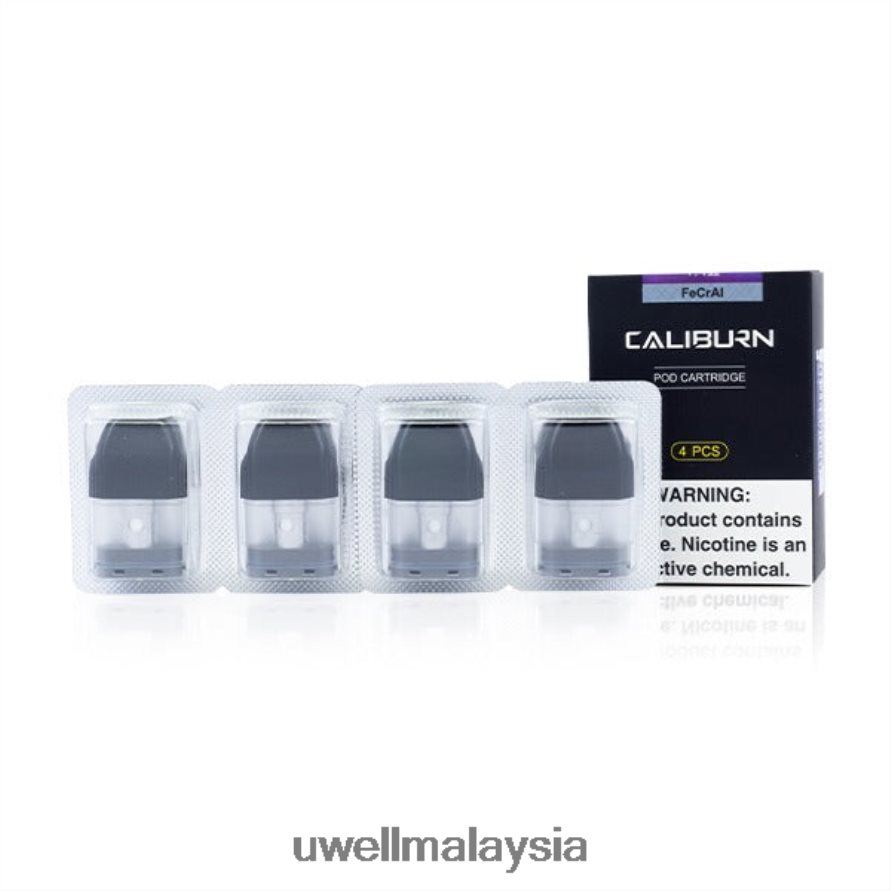 Harga UWELL - X6BB6235 UWELL CALIBURN kartrij pod gantian 4-pek