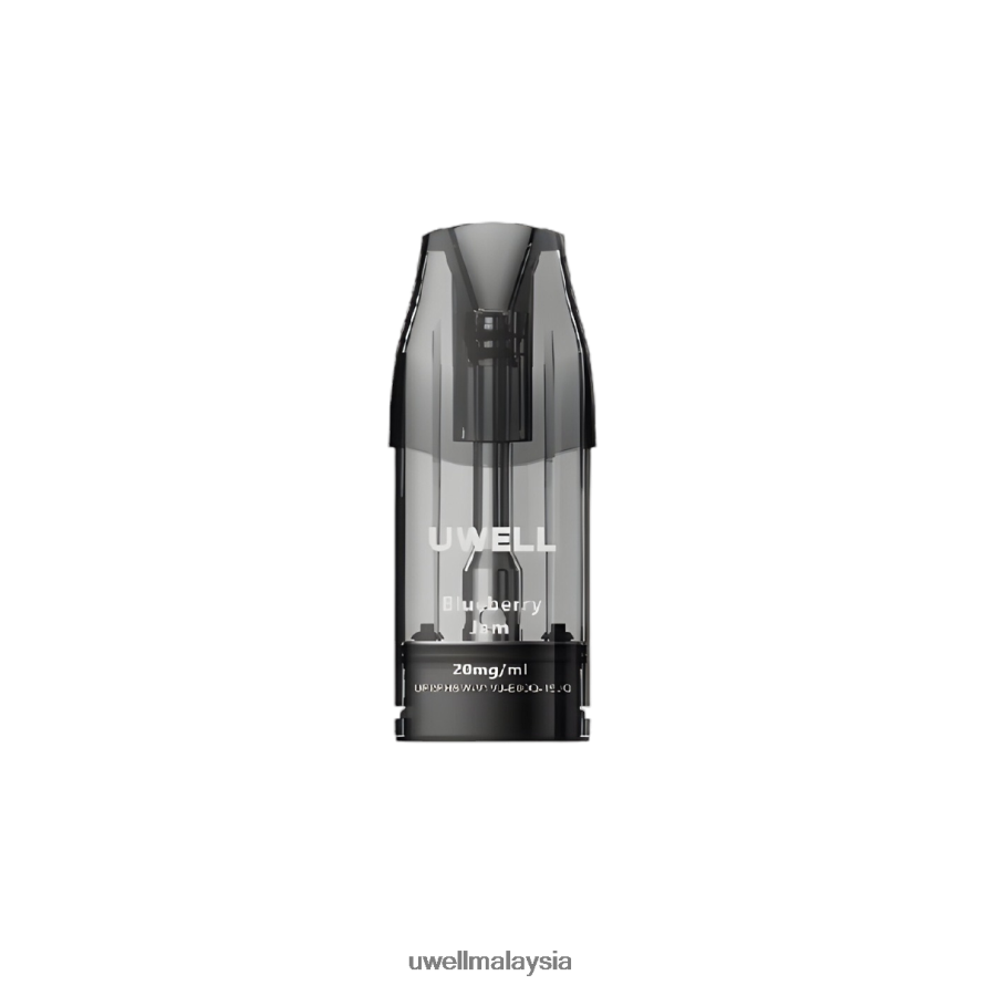 UWELL Products Malaysia - X6BB62342 UWELL DQ600 perisa prefilled pod pakai buang jem blueberry