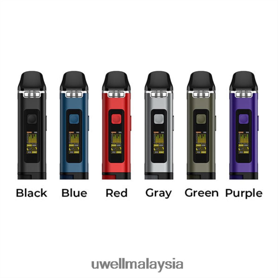 UWELL Disposable Pod - X6BB62117 UWELL CROWN D kit pod hitam