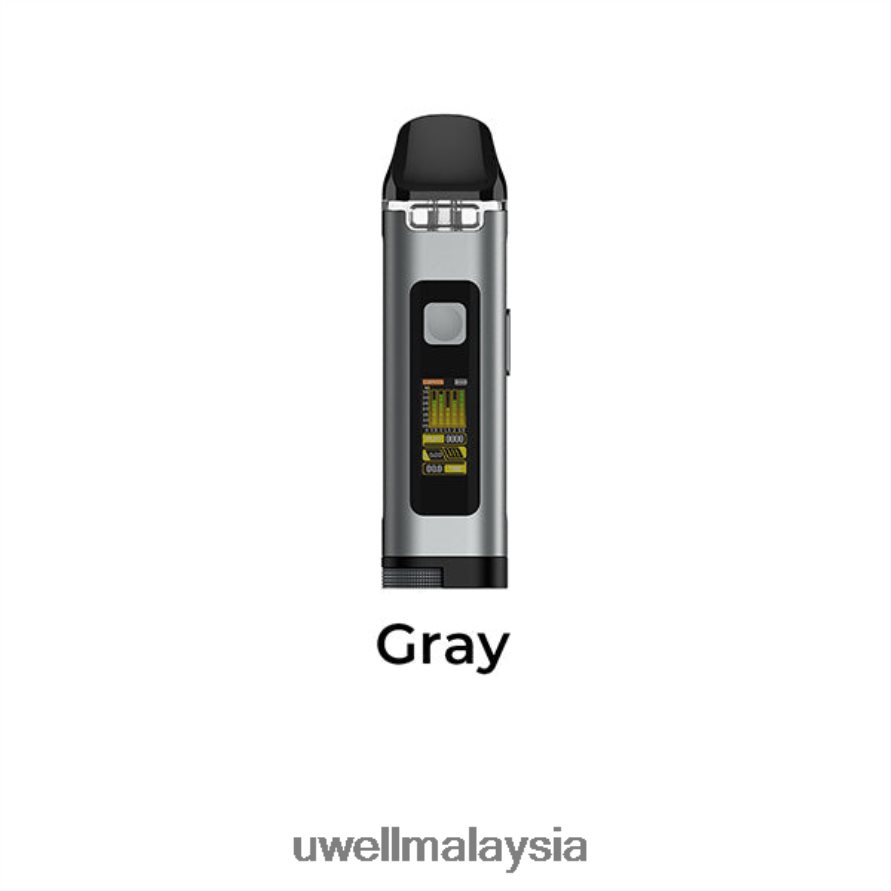 UWELL Online Shop - X6BB62120 UWELL CROWN D kit pod kelabu