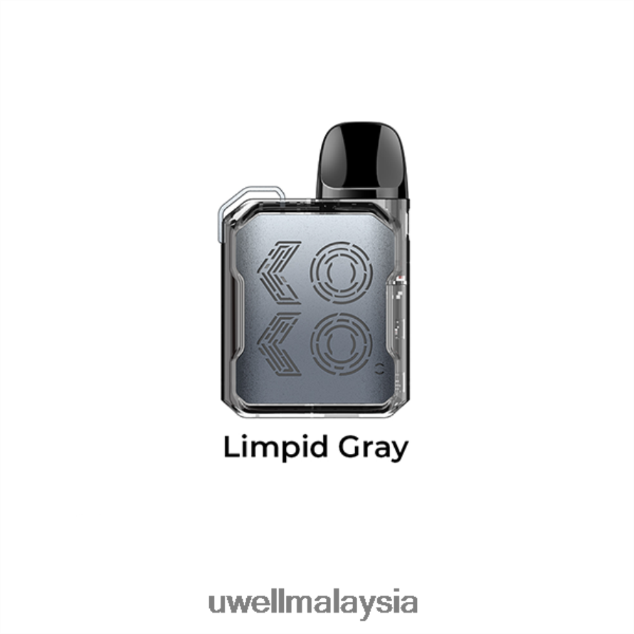 Harga UWELL - X6BB62105 UWELL CALIBURN GK2 kit pod kelabu lembap