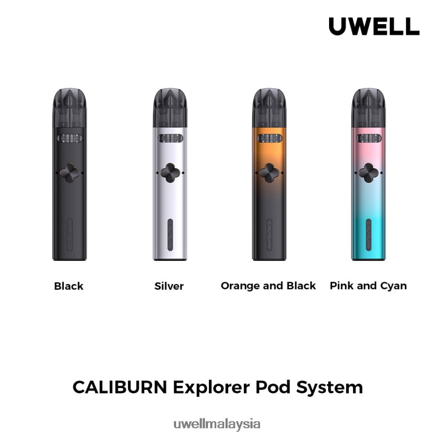 Harga UWELL - X6BB62165 UWELL CALIBURN EXPLORER kit (sistem pod) perak