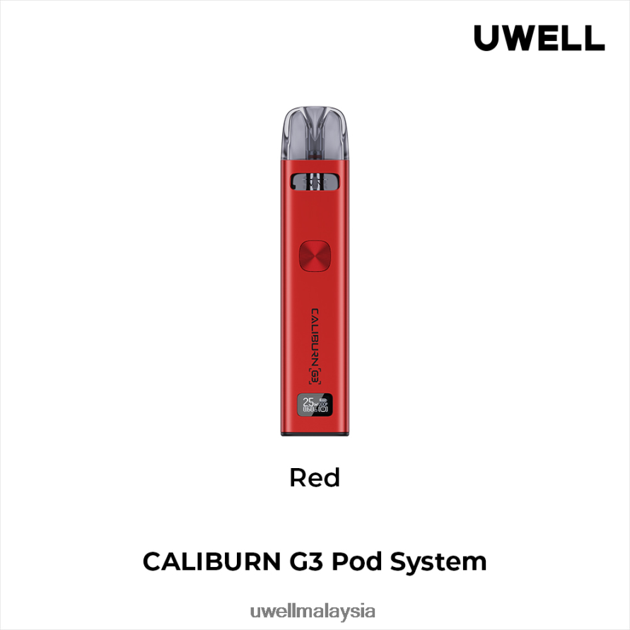 UWELL Disposable Pod - X6BB62137 UWELL CALIBURN G3 kit merah