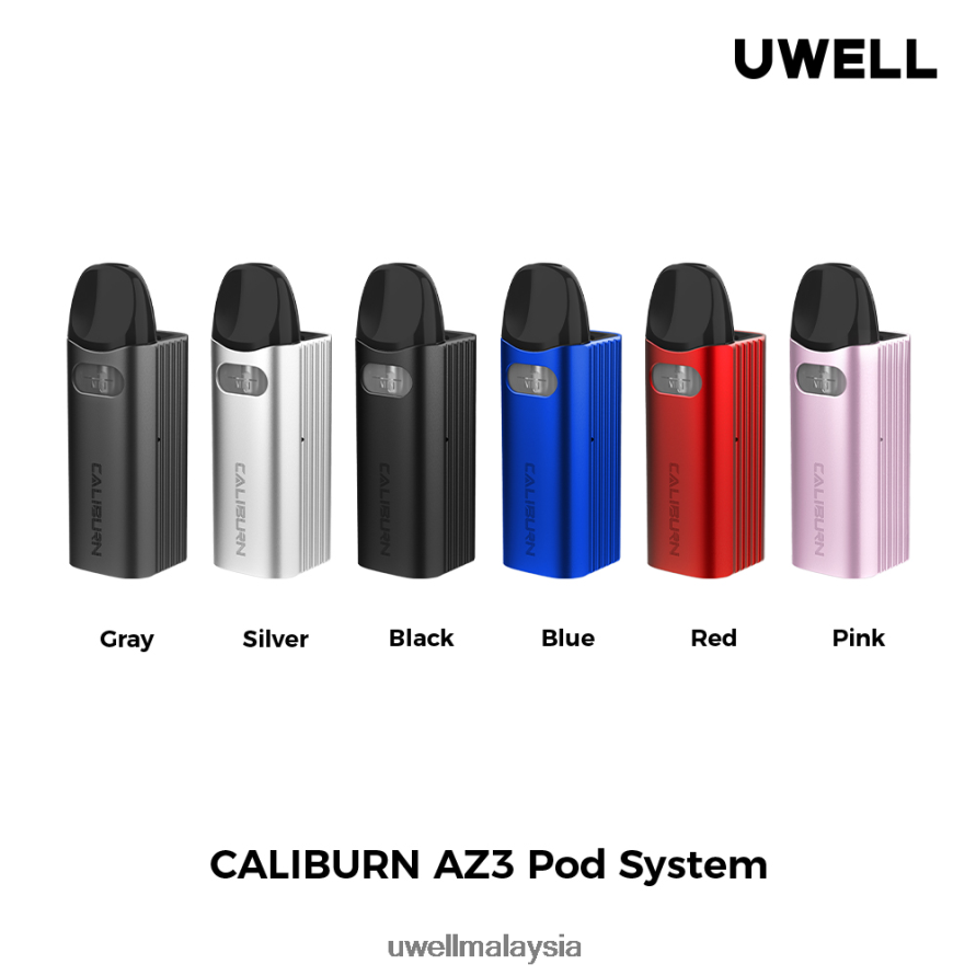 UWELL Disposable Pod - X6BB62147 UWELL CALIBURN AZ3 kit (sistem pod) merah