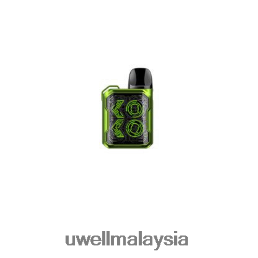 UWELL Disposable Pod - X6BB6297 UWELL CALIBURN GK2 kit pod hijau aurora