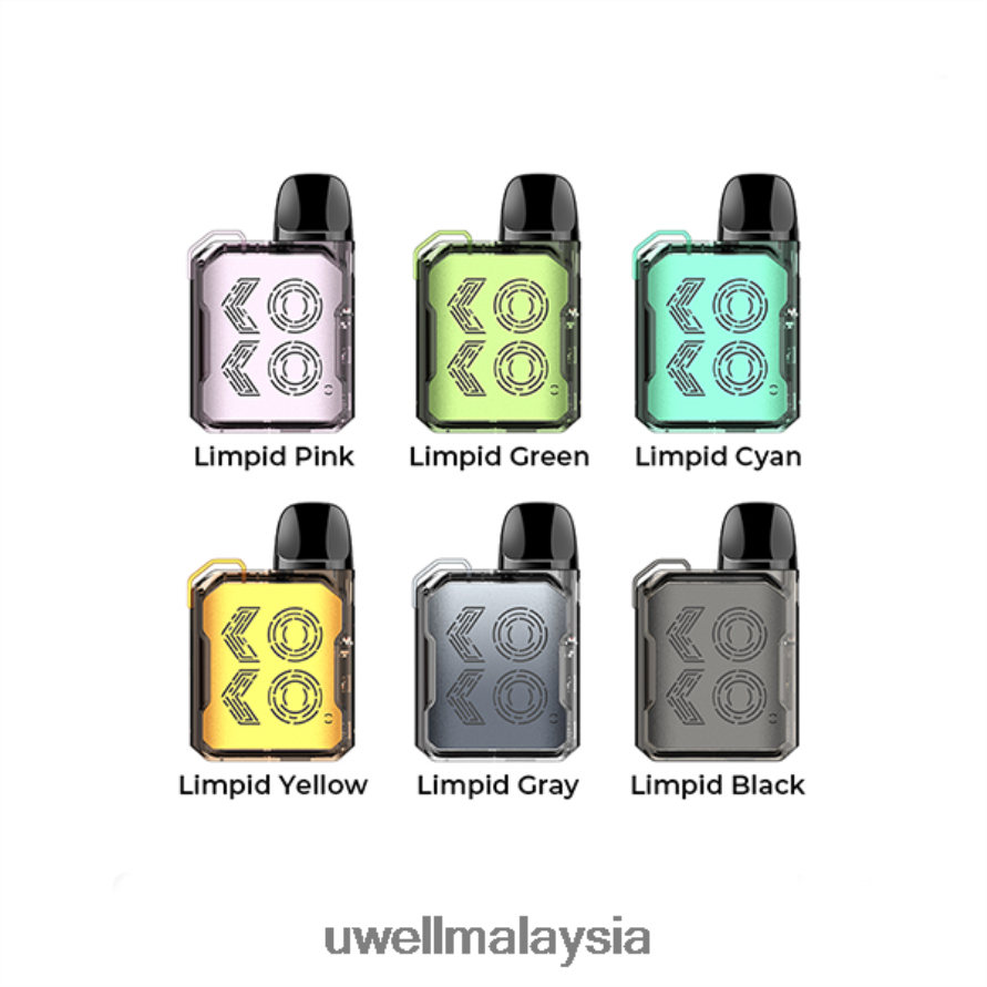 UWELL Disposable Pod - X6BB6297 UWELL CALIBURN GK2 kit pod hijau aurora