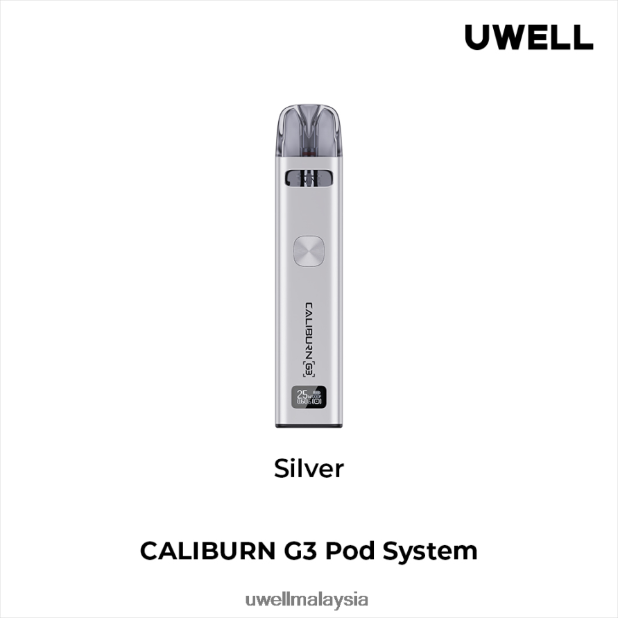 UWELL E Cig - X6BB62138 UWELL CALIBURN G3 kit perak