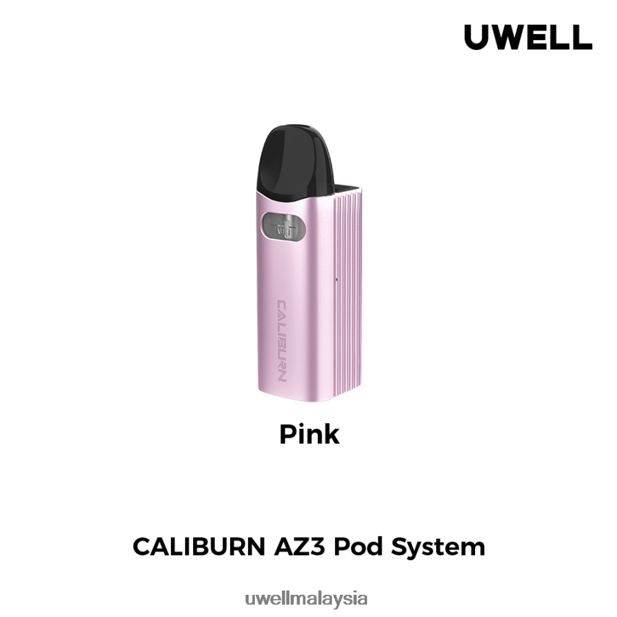 UWELL E Cig - X6BB62148 UWELL CALIBURN AZ3 kit (sistem pod) merah jambu