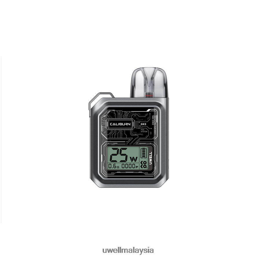 UWELL Malaysia - X6BB62171 UWELL CALIBURN GK3 sistem pod perak