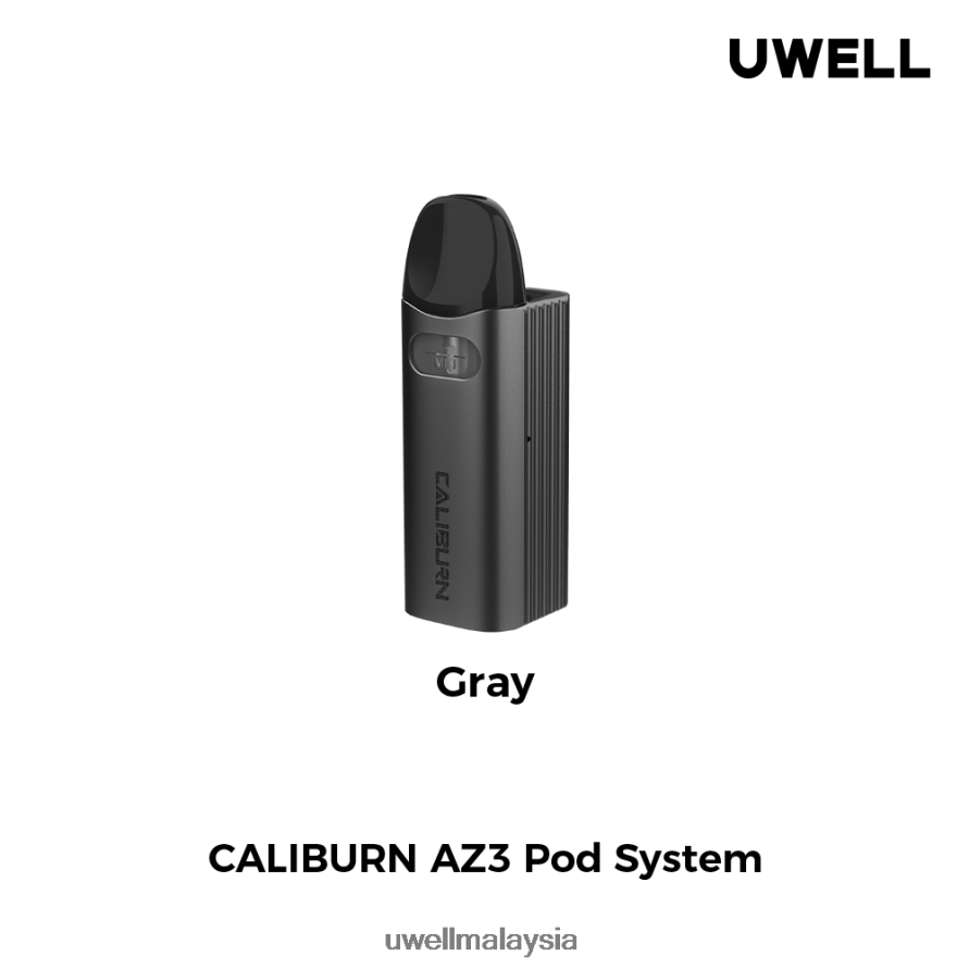 UWELL Review - X6BB62146 UWELL CALIBURN AZ3 kit (sistem pod) kelabu