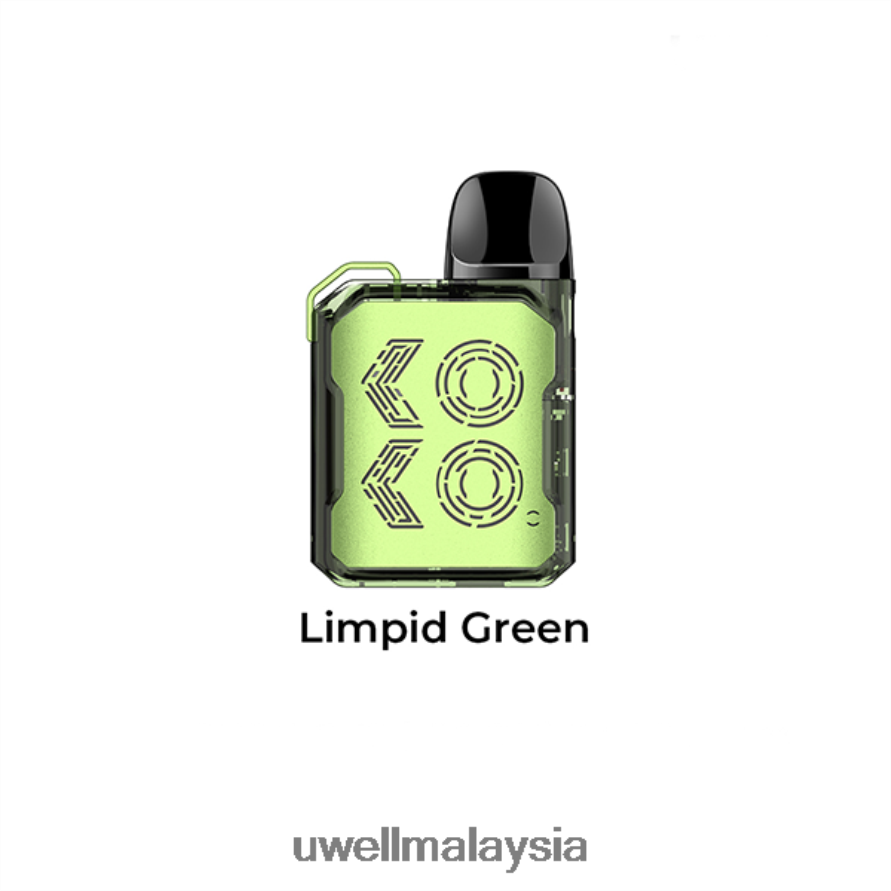 UWELL Store - X6BB62104 UWELL CALIBURN GK2 kit pod hijau lembap