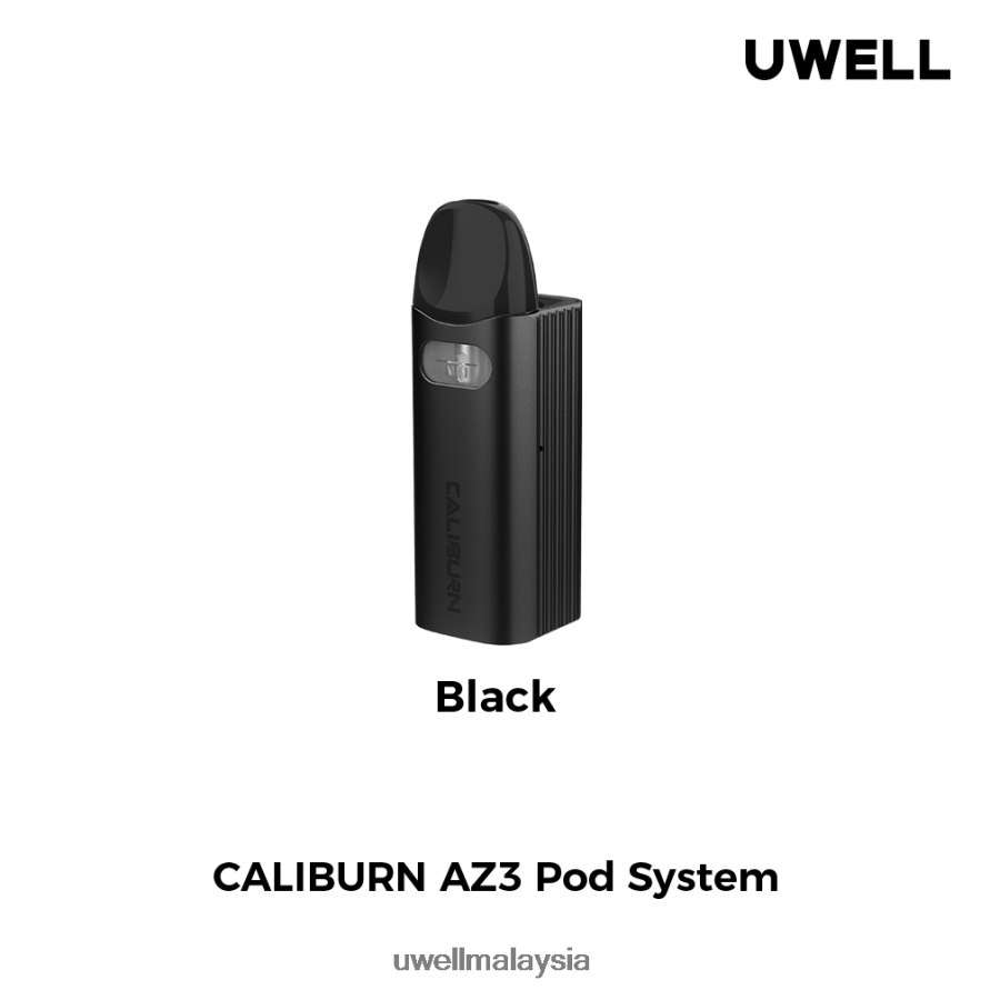UWELL Store - X6BB62144 UWELL CALIBURN AZ3 kit (sistem pod) hitam