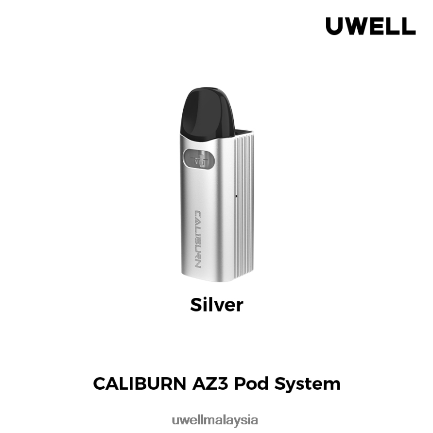 UWELL Vape For Sale - X6BB62149 UWELL CALIBURN AZ3 kit (sistem pod) perak