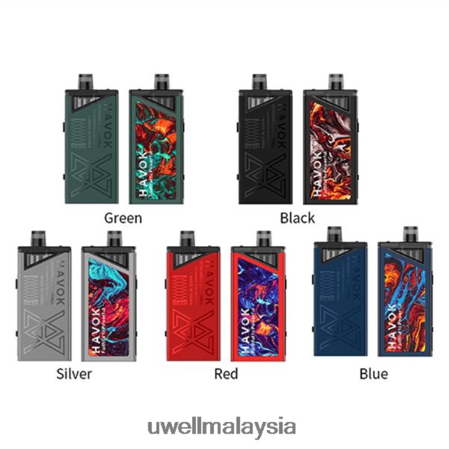 UWELL Disposable Pod - X6BB62187 UWELL HAVOK V1 kit 65w hijau