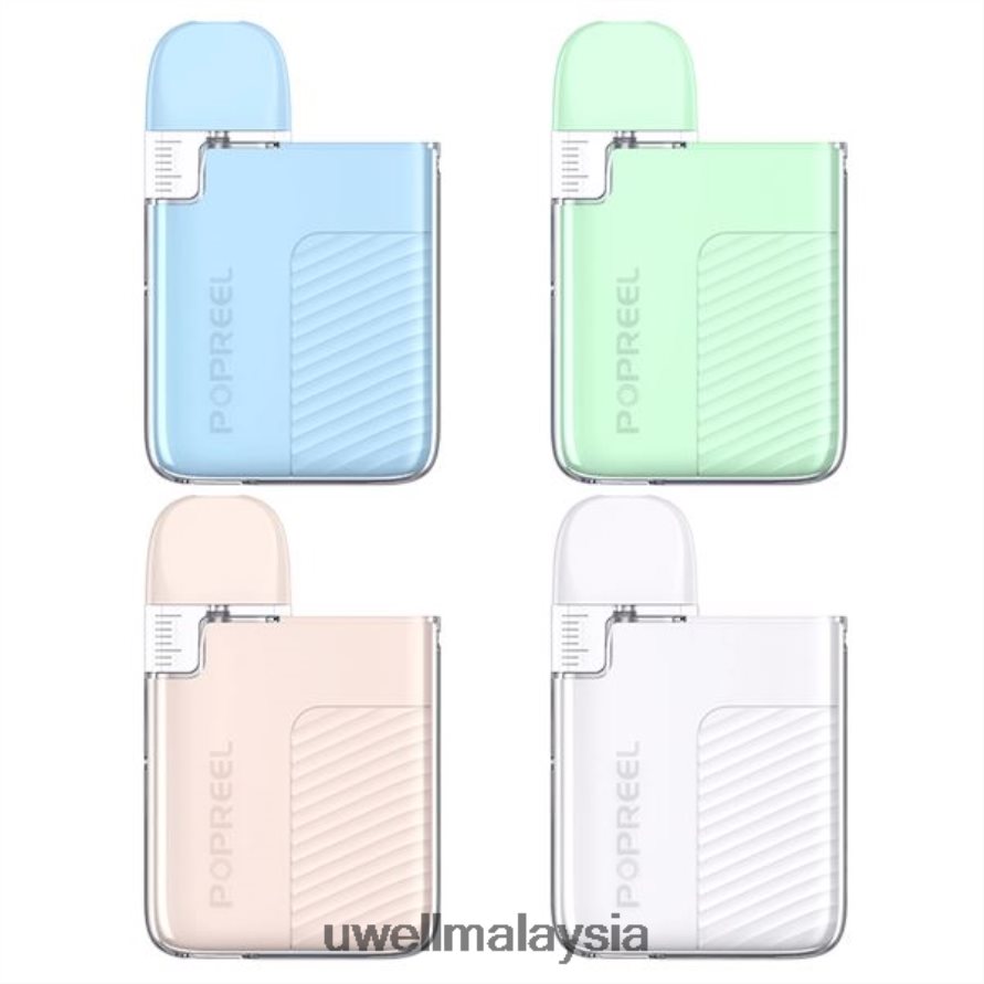 UWELL Store - X6BB6254 UWELL POPREEL PK1 kit pod | 520mah putih susu