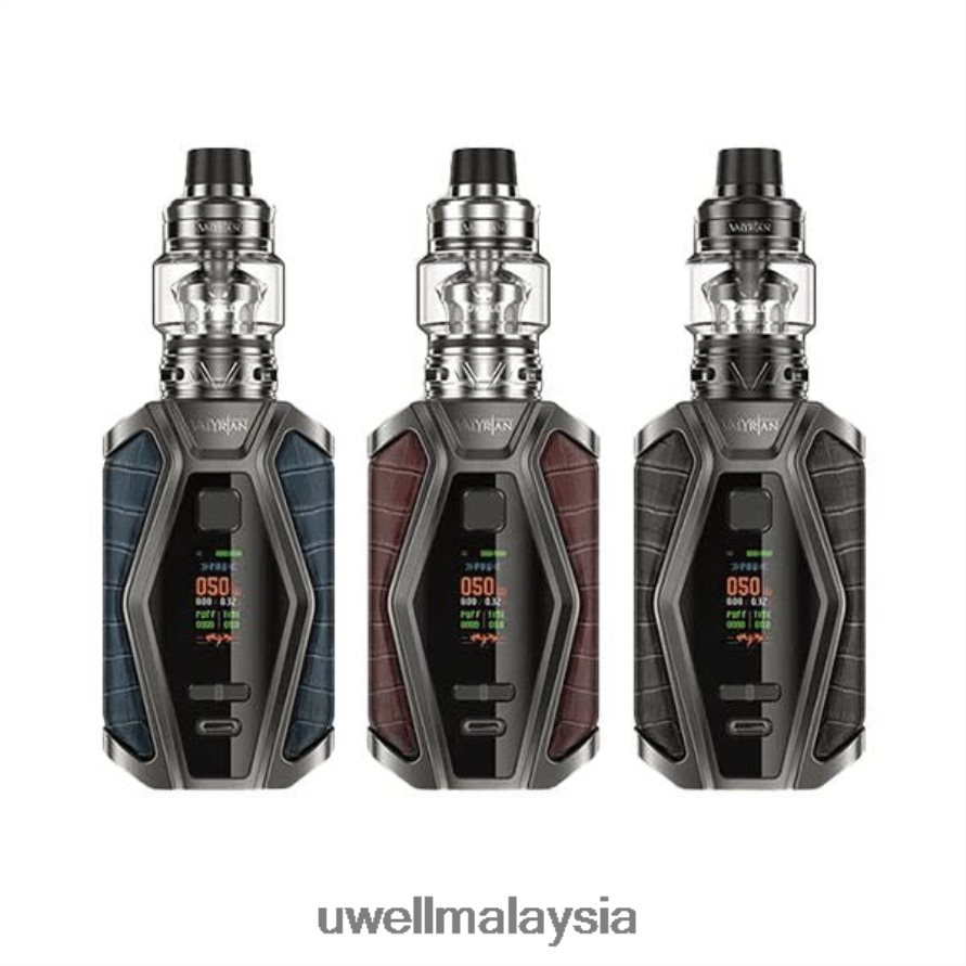 UWELL Products Malaysia - X6BB62152 UWELL VALYRIAN 3 kit | 200w hitam tengah malam