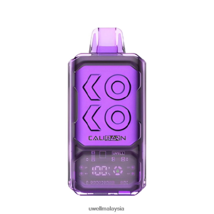 Harga UWELL - X6BB62285 UWELL CALIBURN bar s12000 vape pakai buang ais anggur