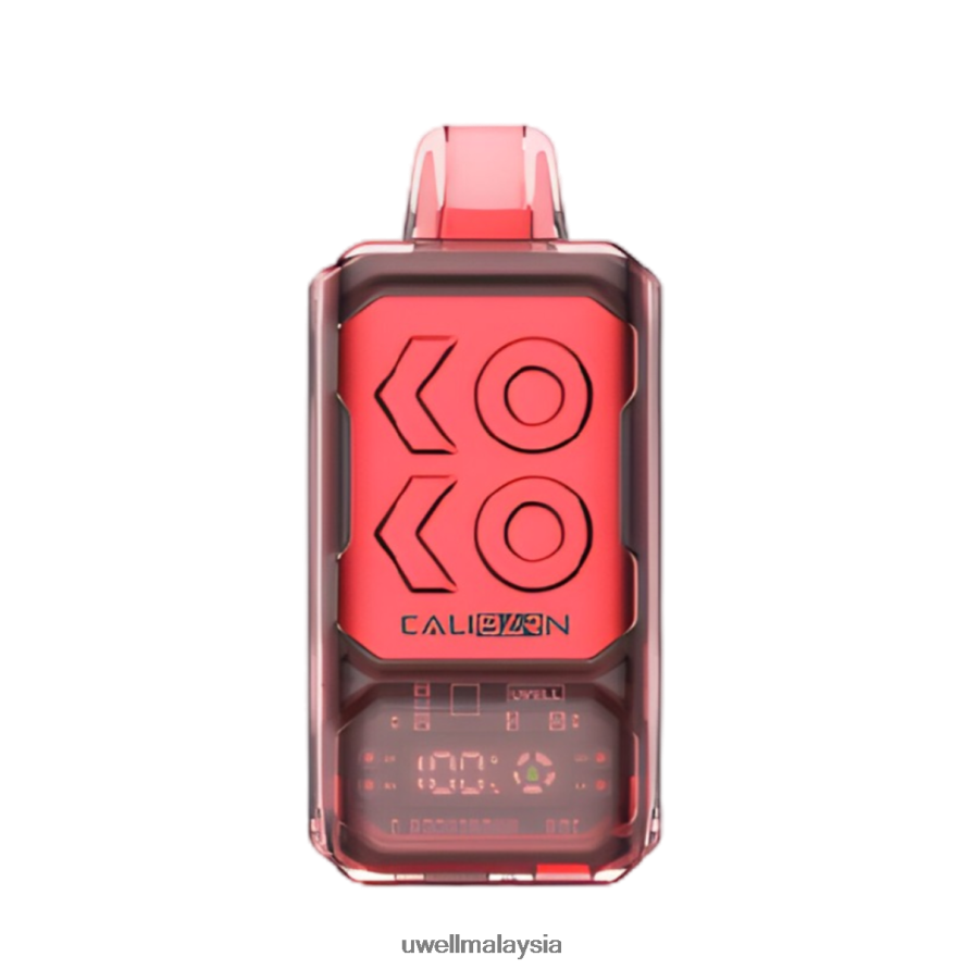 Harga UWELL - X6BB62285 UWELL CALIBURN bar s12000 vape pakai buang ais anggur