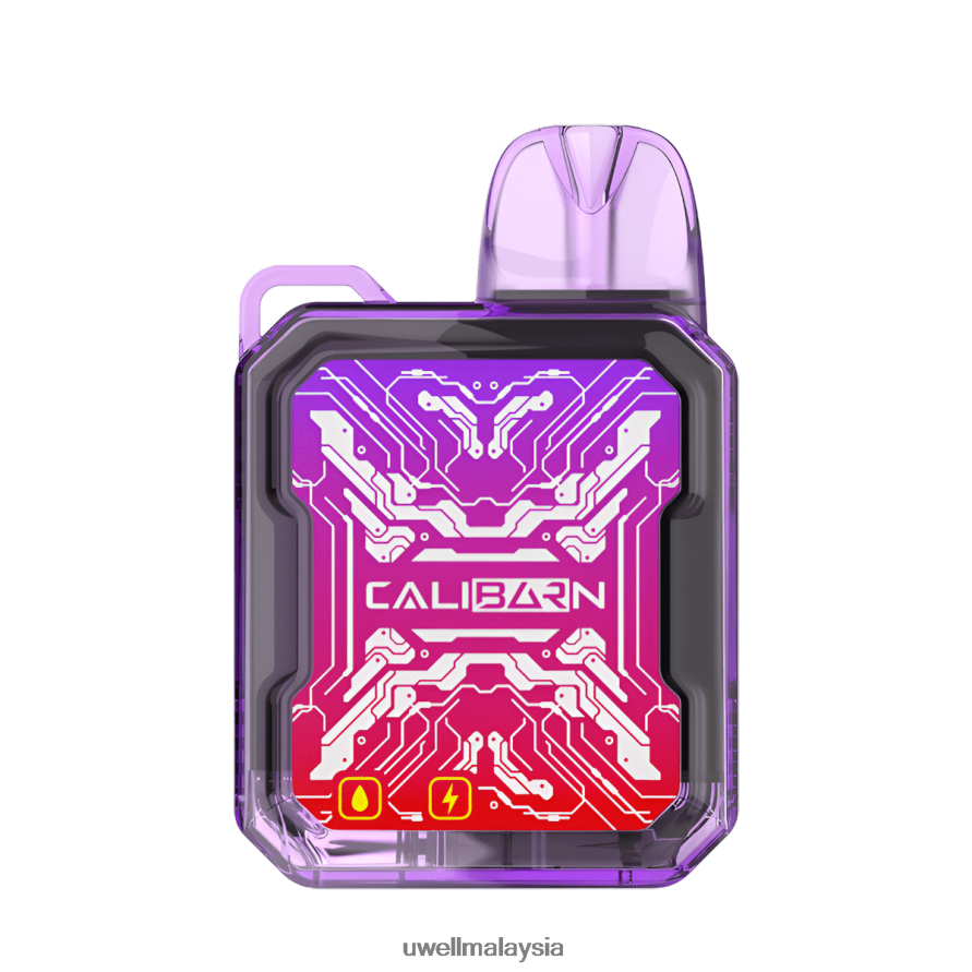 UWELL E Cig - X6BB62278 UWELL CALIBURN bar b6000 vape pakai buang pudina sejuk