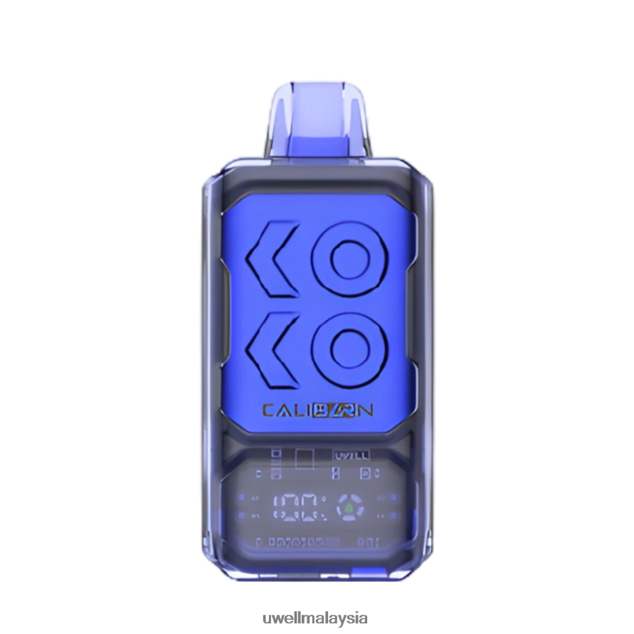 UWELL Malaysia - X6BB62301 UWELL CALIBURN bar s18000 vape pakai buang ais razz biru