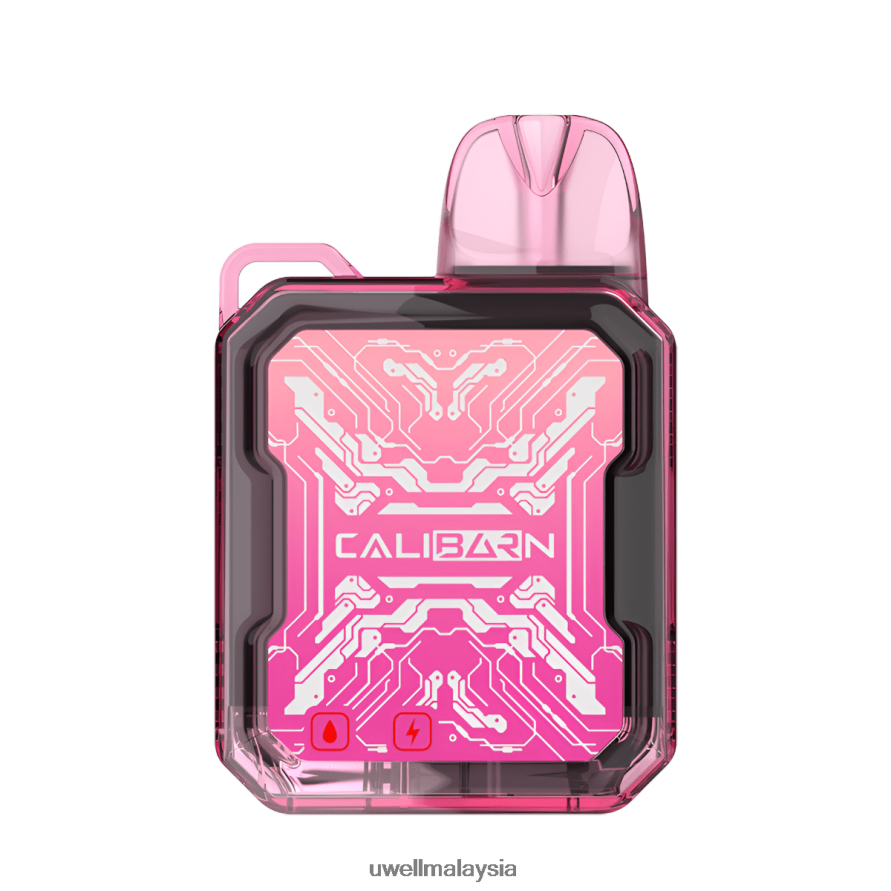 UWELL Online Shop - X6BB62280 UWELL CALIBURN bar b6000 vape pakai buang beri buah naga