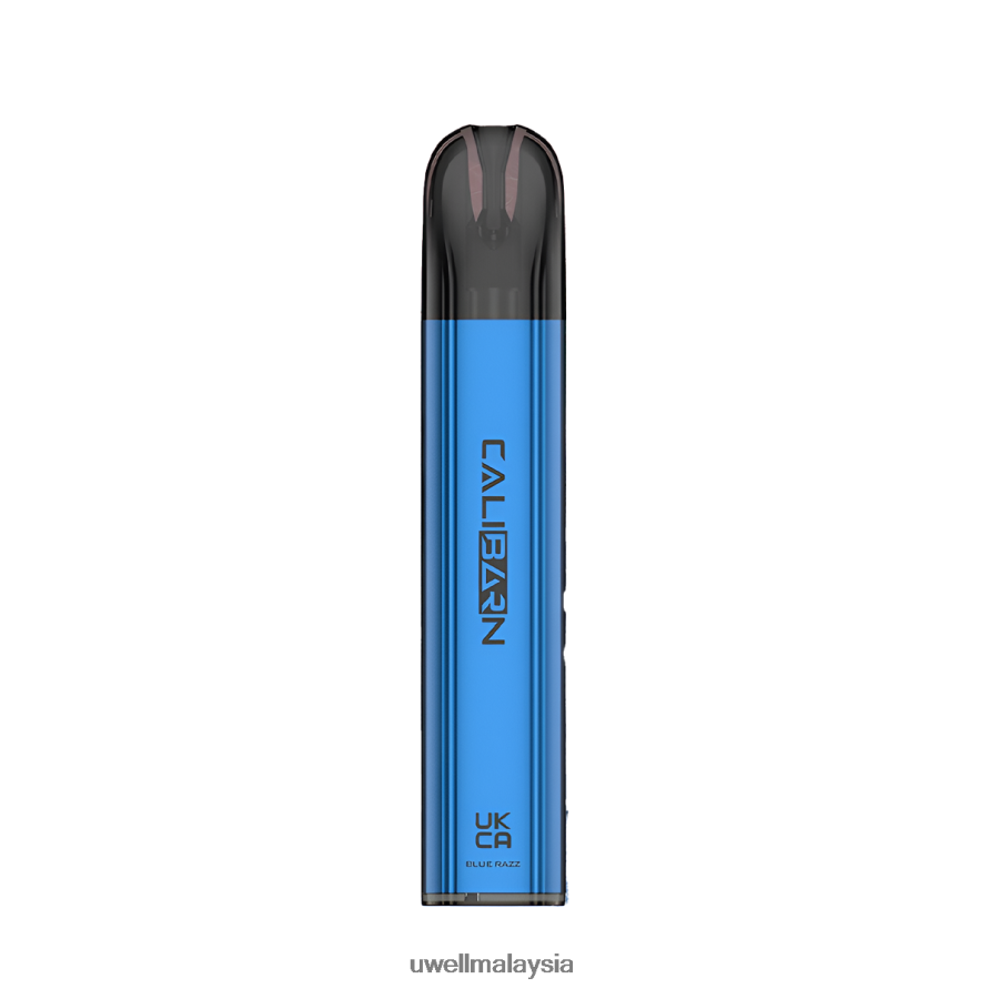 UWELL Review - X6BB62326 UWELL CALIBURN bar c800 vape pakai buang razz biru