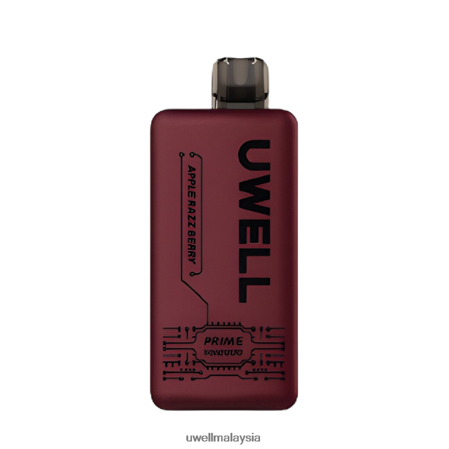 UWELL Disposable Pod - X6BB62297 UWELL PRIME BG12000 vape pakai buang buah epal razz