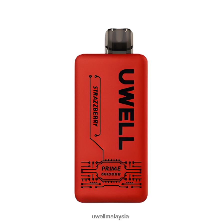 UWELL Disposable Pod - X6BB62297 UWELL PRIME BG12000 vape pakai buang buah epal razz