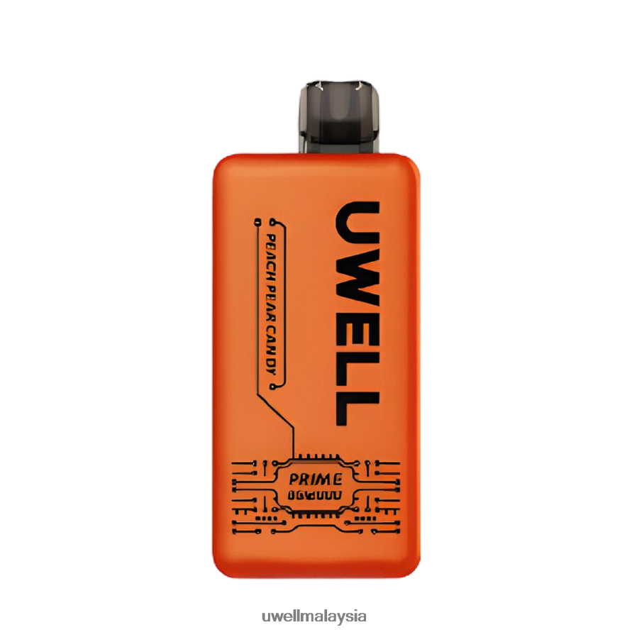 UWELL Disposable Pod - X6BB62297 UWELL PRIME BG12000 vape pakai buang buah epal razz